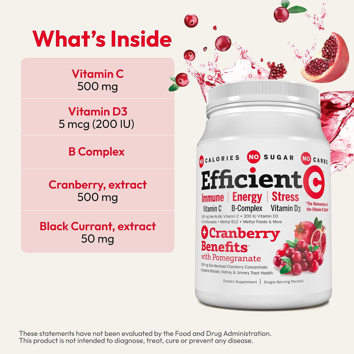ANDREW LESSMAN Efficient C + Cranberry Benefits (30 Packets) - görsel 3