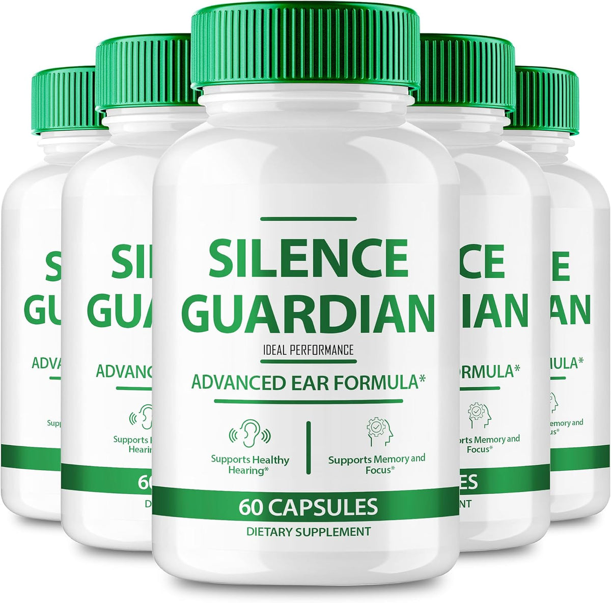 Silence Guardian Tinnitus Support Capsules (5 Pack) - görsel 1