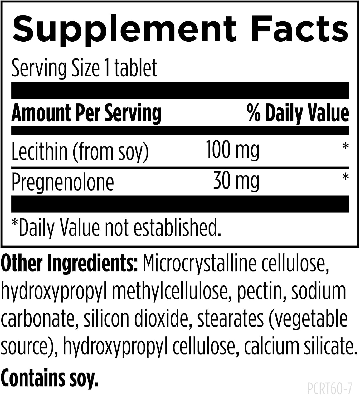 Designs for Health Pregnenolone CRT - 30mg Controlled/Time Release Pregnenolone (10–12 Hour) - Hormone Precursor for Women and Men - Vegan + Non-GMO (60 Tablets) - görsel 3
