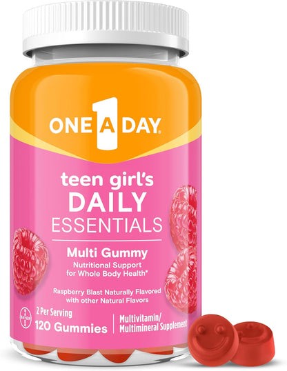 One A Day Teen Girl Multivitamin Gummies, 60 Gummies