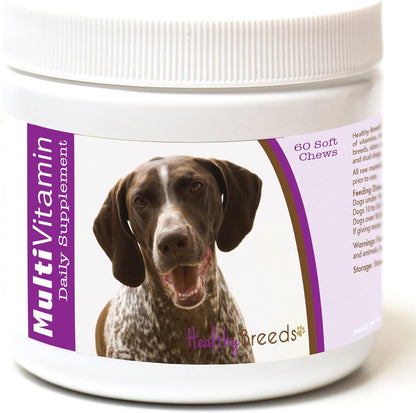 Healthy Breeds German Shorthaired Pointer Multivitamin Soft Chews 60 Count