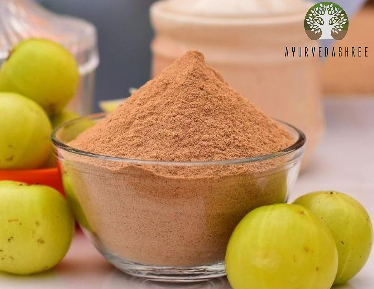 AYURVEDASHREE Amla Powder (Amalaki) - Raw, Vegan, 100g - görsel 2