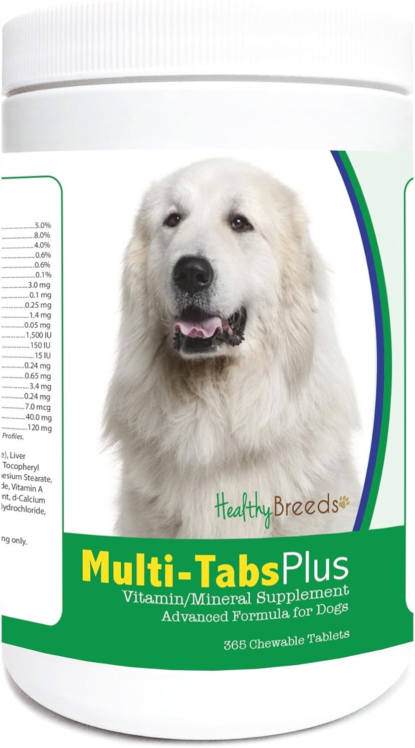 Healthy Breeds Great Pyrenees Multi-Tabs Plus Chewable Tablets 365 Count - görsel 1