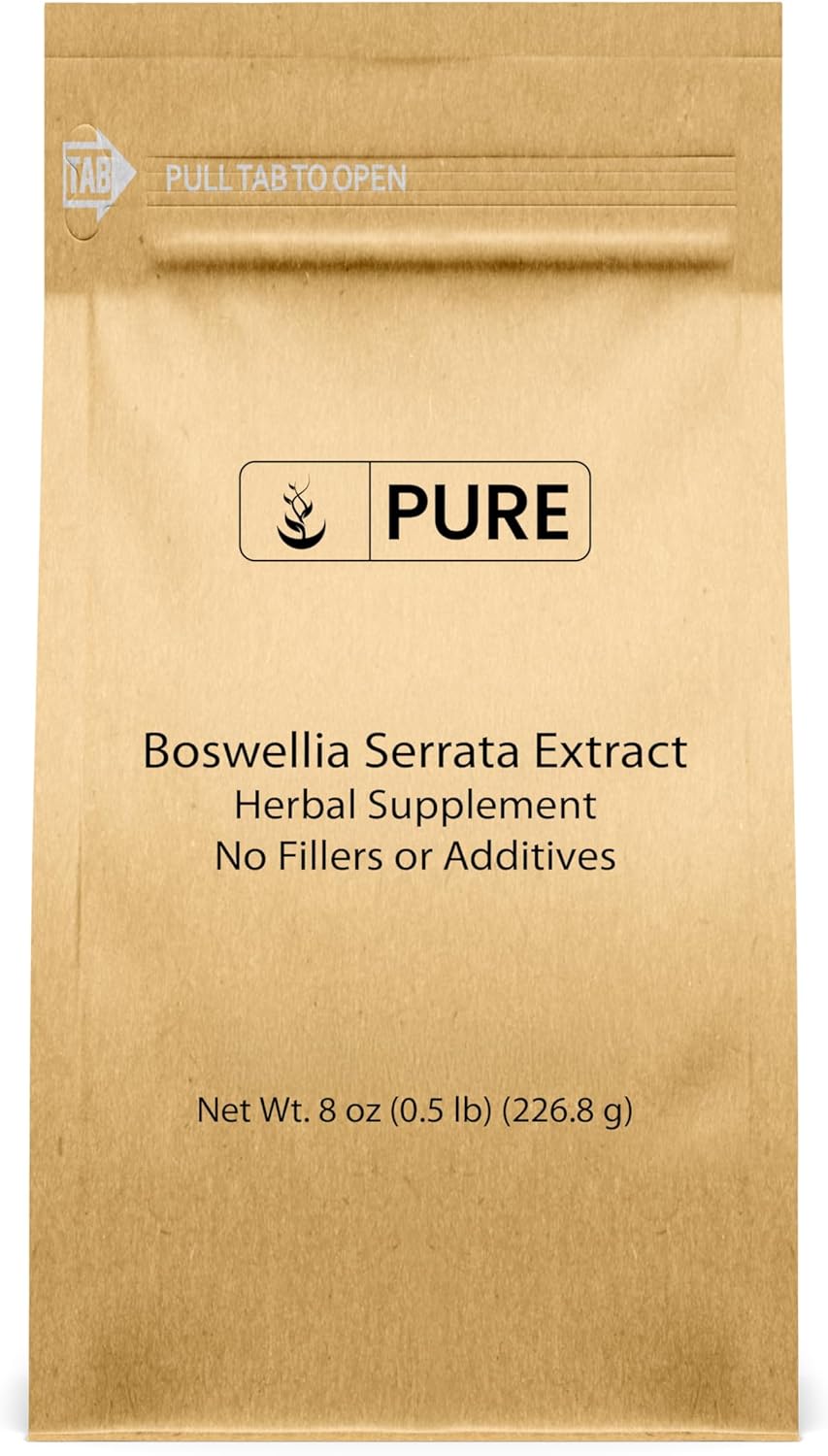 PURE ORIGINAL INGREDIENTS Boswellia Serrata Extract (454g) Herbal Supplement Powder, Non-GMO - görsel 3