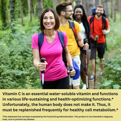 100% Natural Vitamin C from Acerola Cherry with Lavitol DHQ Dihydroquercetin Plus 250 mg Citrus Bioflavonoids