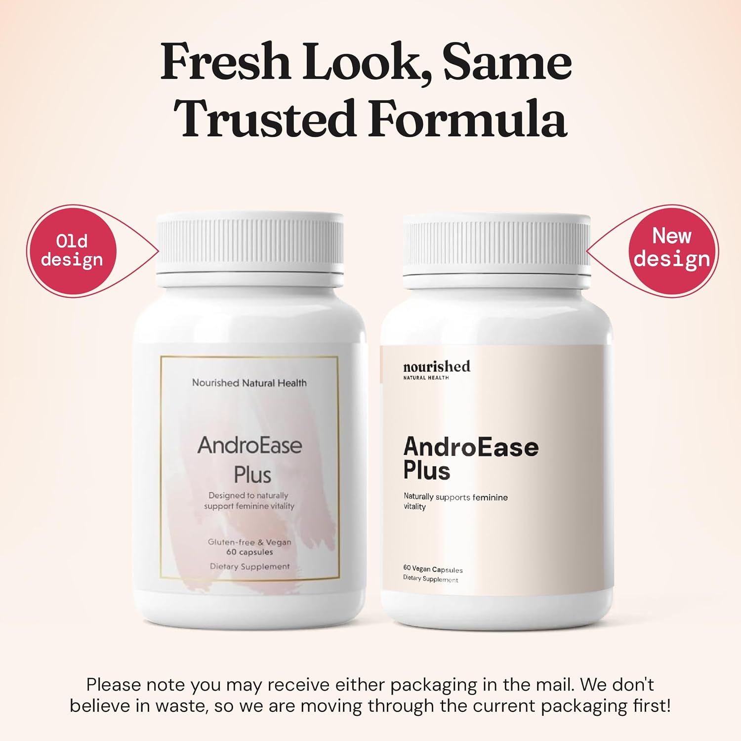 Nourished AndroEase Plus - Vegan Hormone Balance for Women - görsel 2