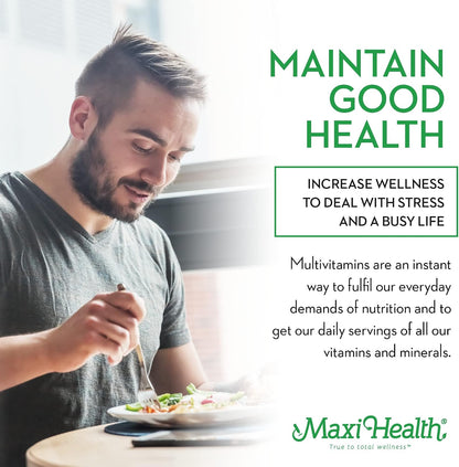 Maxi Health Supreme High Potency Multivitamin with Minerals, CoQ10 and Antioxidants