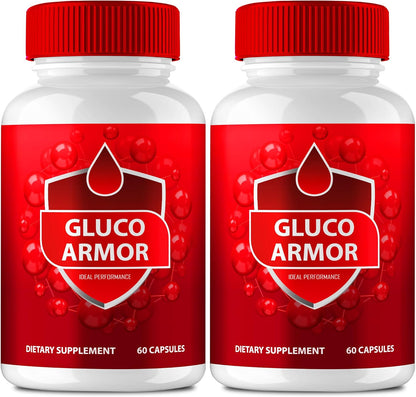 Gluco Armour Advanced Blood Formula Capsules (2 Pack)