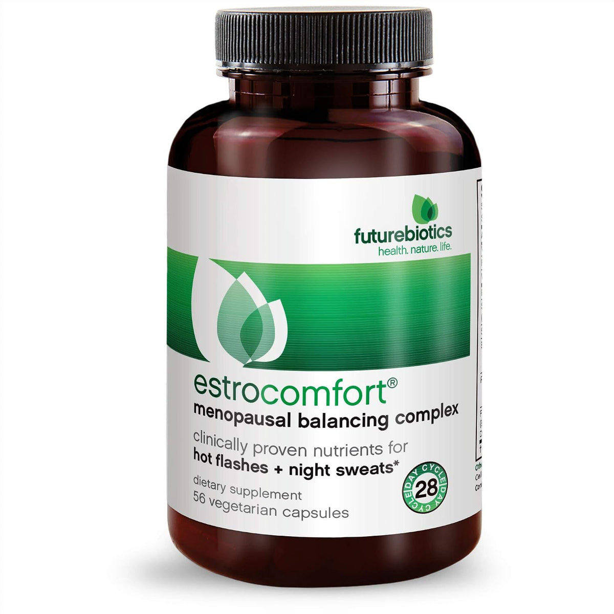Futurebiotics Estrocomfort Vegetarian Capsules - Menopause Support with Soya Isoflavones & L-Theanine - görsel 4