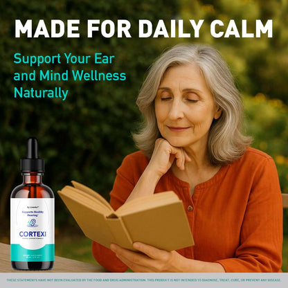 Cortexi Oral Drops – A Liquid Formula for Ear Health and Hearing Support – Pack of 2 Bottles (60-Day Supply)