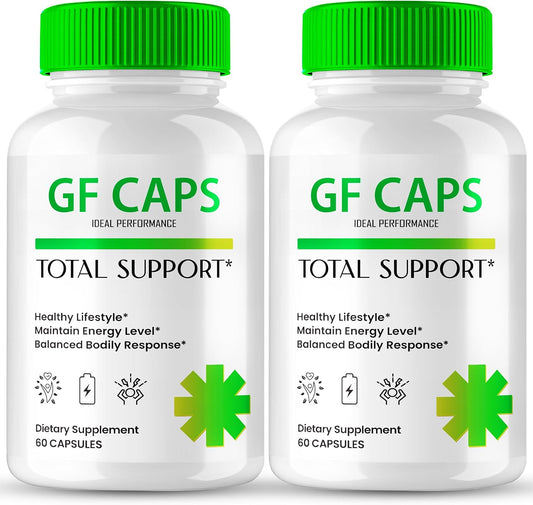 GF Caps Advanced Blood Formula Capsules, Maximum Strength, 2 Pack