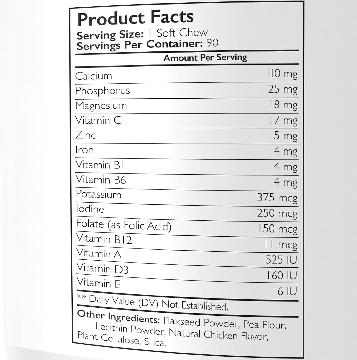 Nutrition Strength Prenatal Vitamins for Dogs - 90 Soft Chews - görsel 3