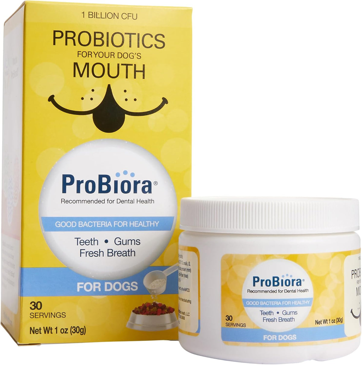 ProBioraPet Oral Probiotics for Pets – Promote Healthy Teeth and Gums, Freshen Breath, Support Teeth Whitening, 30 Day Supply (30g) - görsel 5