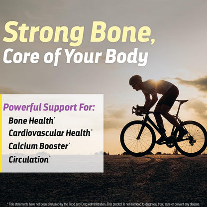 Dr's Hope Natural Vitamin K2 MK4 & MK7 – 600 mcg Dual Action for Bone Strength & Heart Health – 3 Month Supply