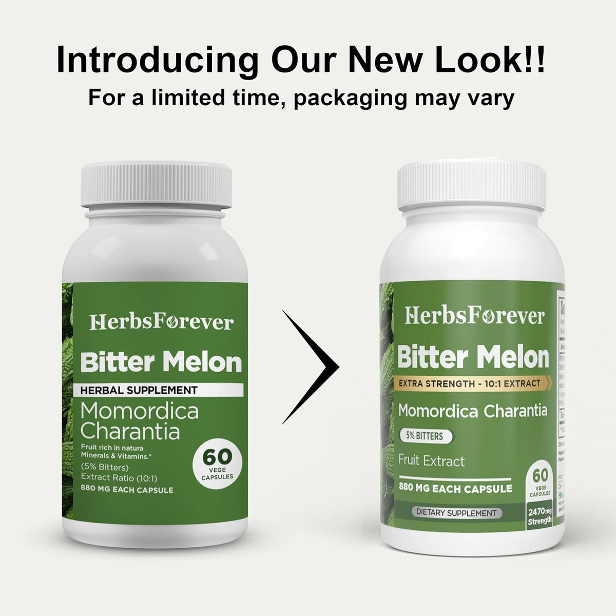 HerbsForever Bittermelon (Karela) Extra Strength (10:1) Extract – 880mg, 60 Veg Capsules - görsel 10