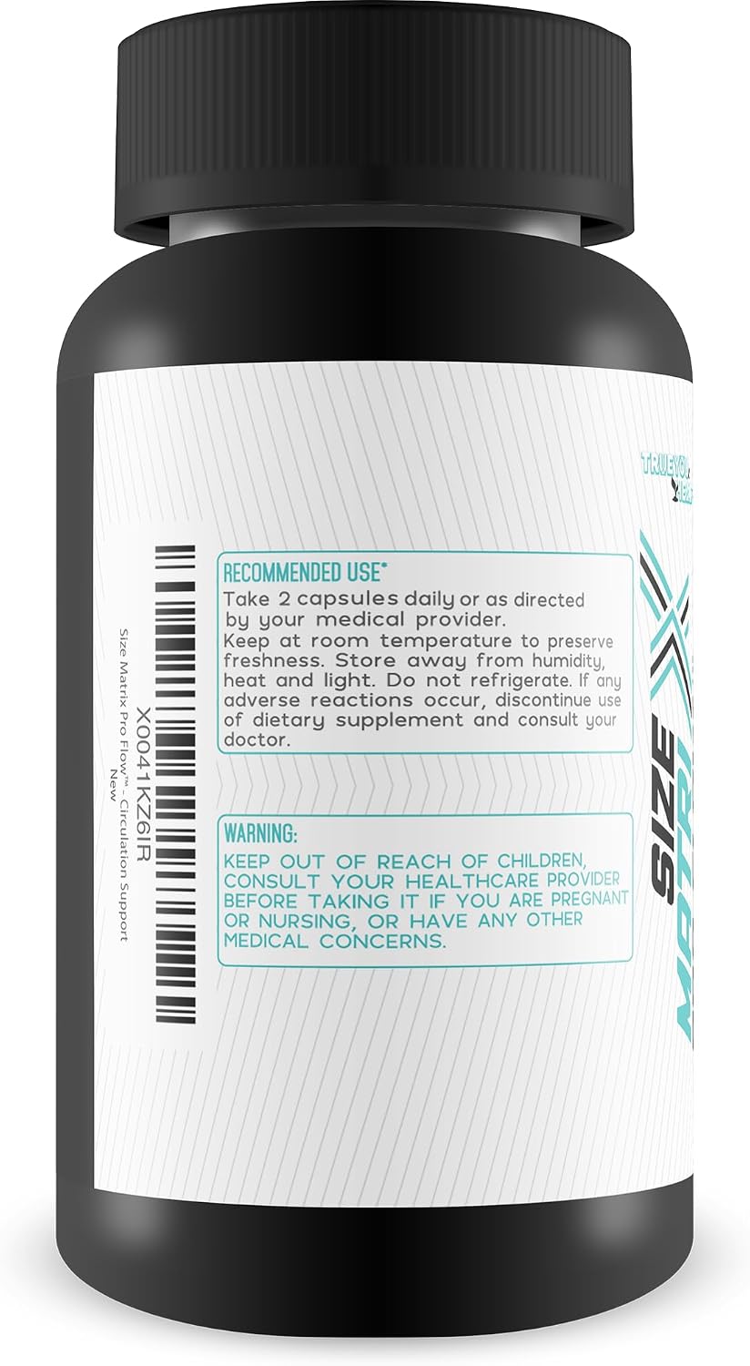 Size Matrix Pro Flow - Blood Flow Support Supplement for Men and Women - görsel 3