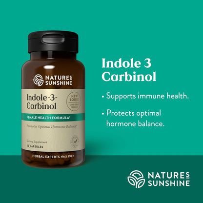 Nature's Sunshine Indole-3-Carbinol Food Supplement, 60 Capsules