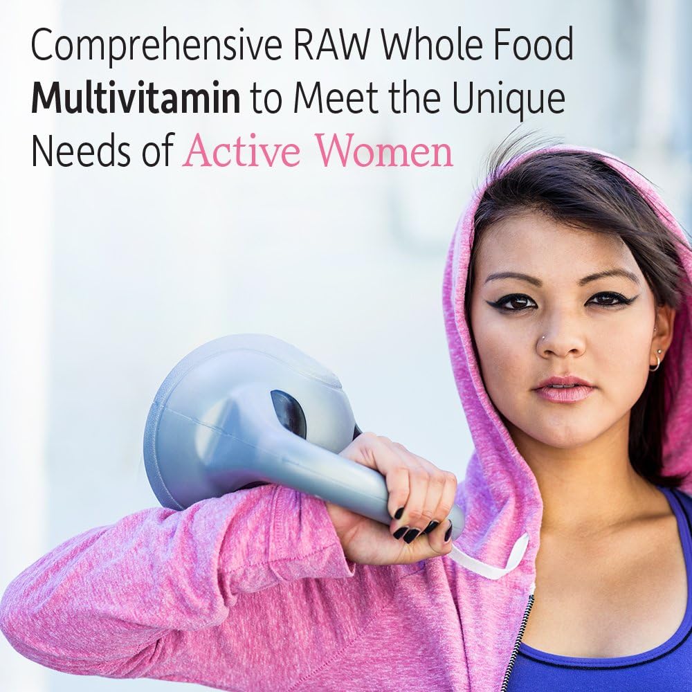 Garden of Life Vitamin Code RAW ONE for Women Once Daily Whole Food Multivitamin with Probiotics, Non-GMO, 30 Capsules - görsel 3