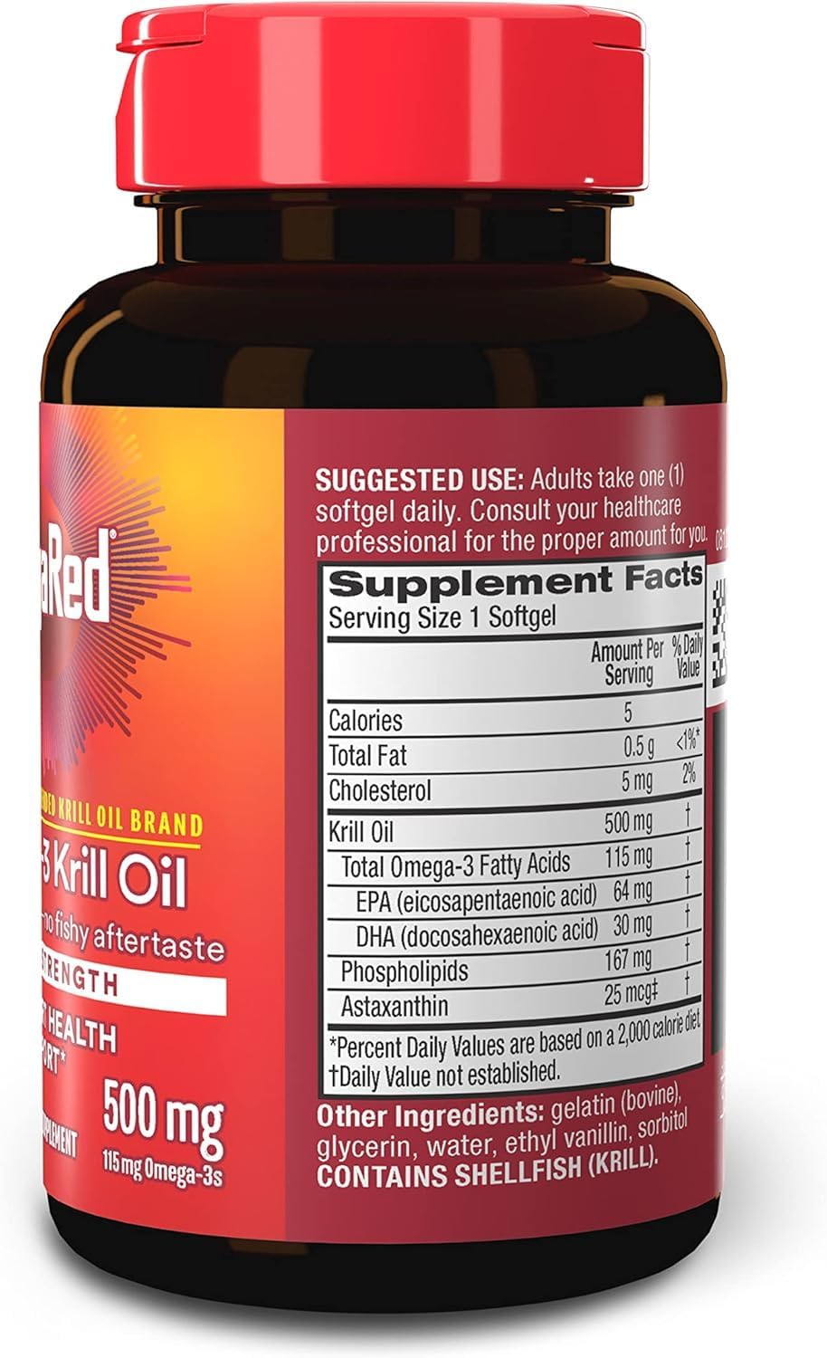 Schiff MegaRed Extra Strength Omega-3 Softgels (45 Capsules) - görsel 6