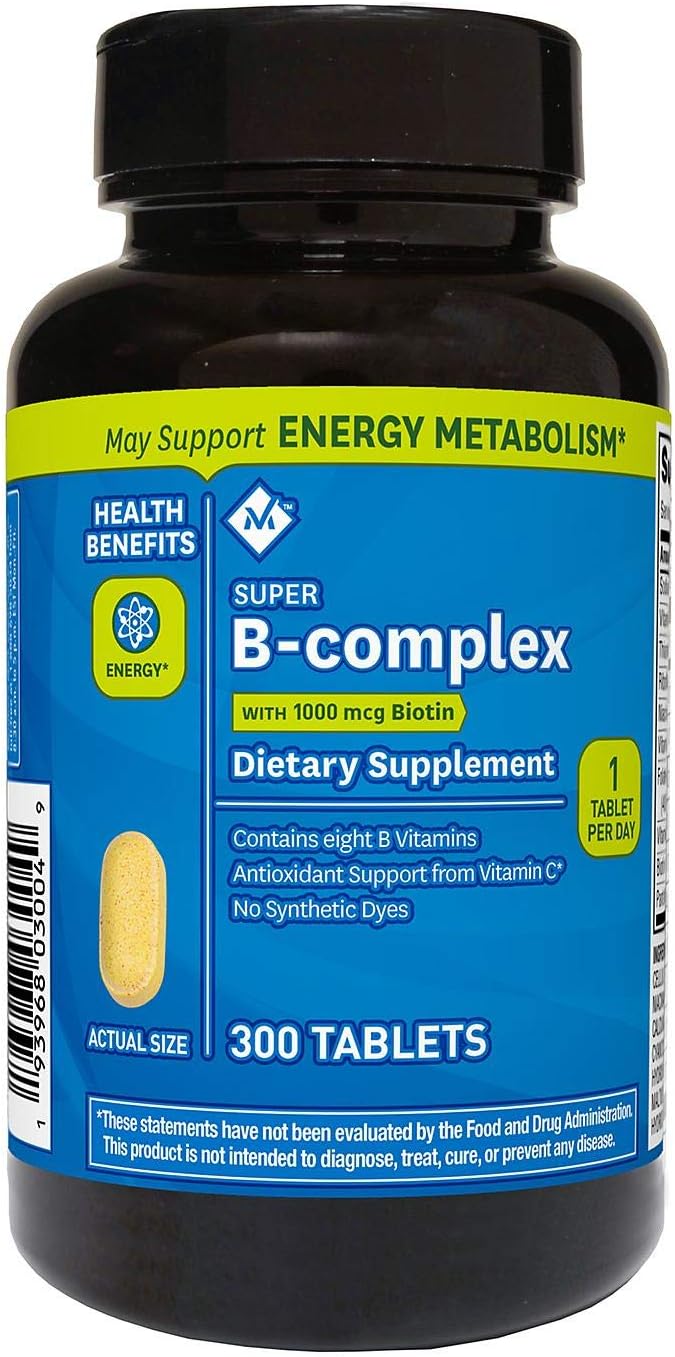 Member's Mark Super B-Complex Food Supplement (300 Tablets) - görsel 1