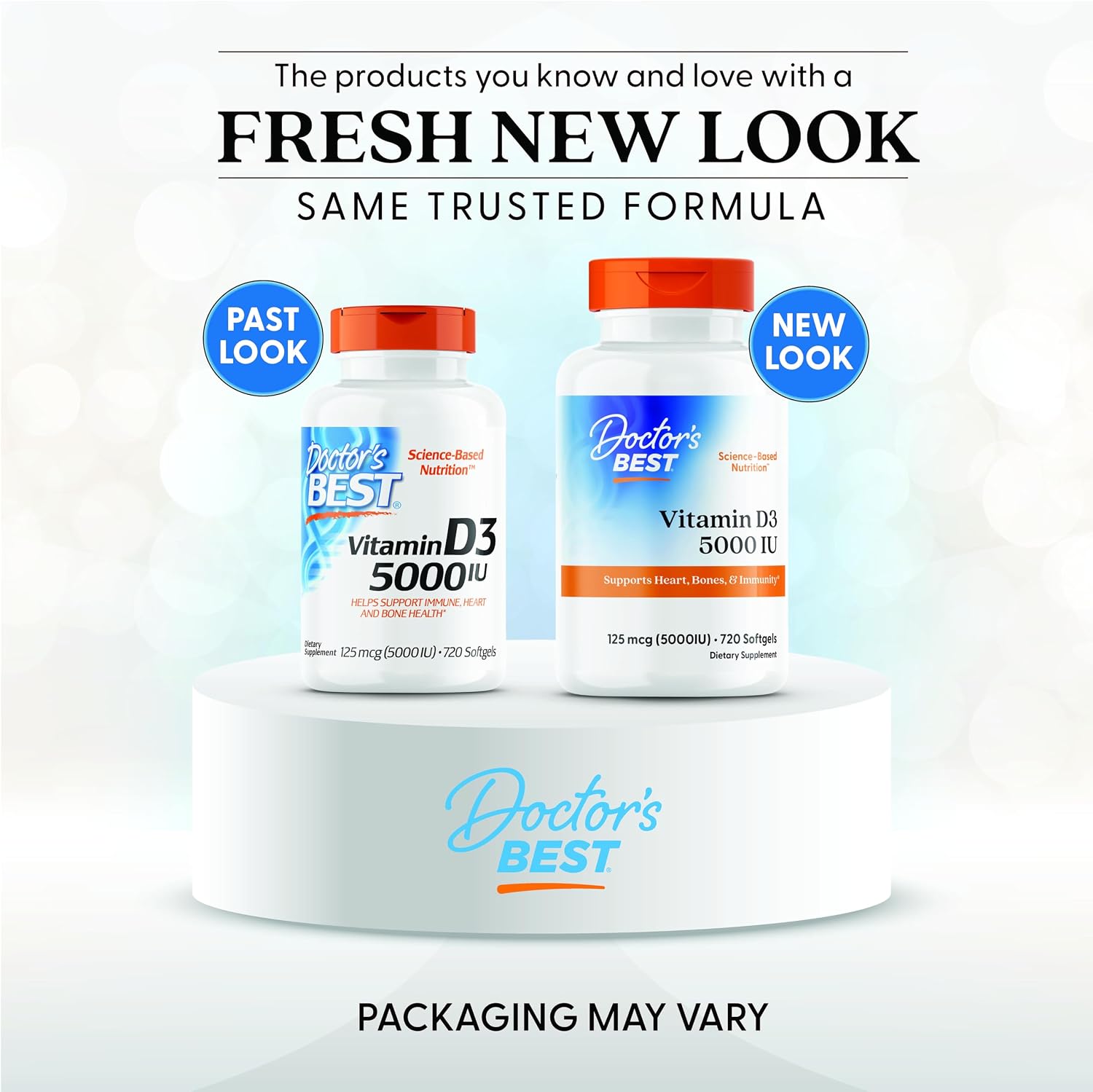 Doctor's Best Vitamin D3, 5000 IU, 720 Capsules - görsel 2