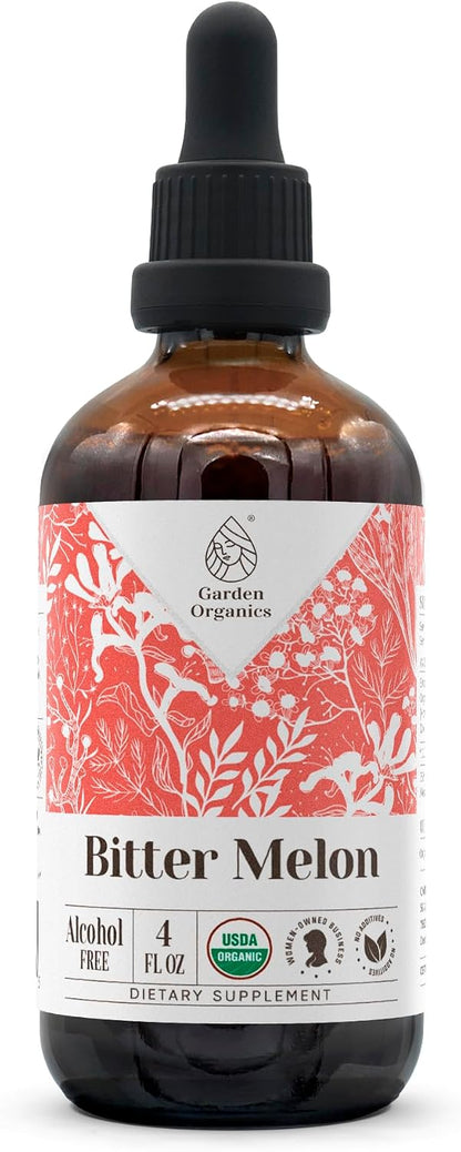Garden Organics Bitter Melon Organic Alcohol-Free Tincture - 118 ml