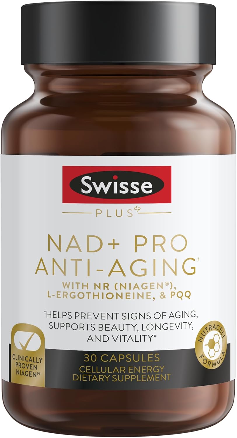 Swisse Plus NAD+ Calm Skin – Clinically Tested NAD+ Supplement for Balanced, Healthy Skin (30 Capsules) - görsel 10