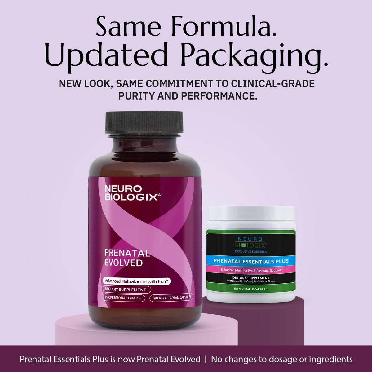 Neurobiologix Prenatal Evolved: Complete Prenatal Multivitamin with Methylated Folate, Iron, Choline – Gentle Absorption for Pregnancy & Postnatal, 90 Capsules - görsel 2