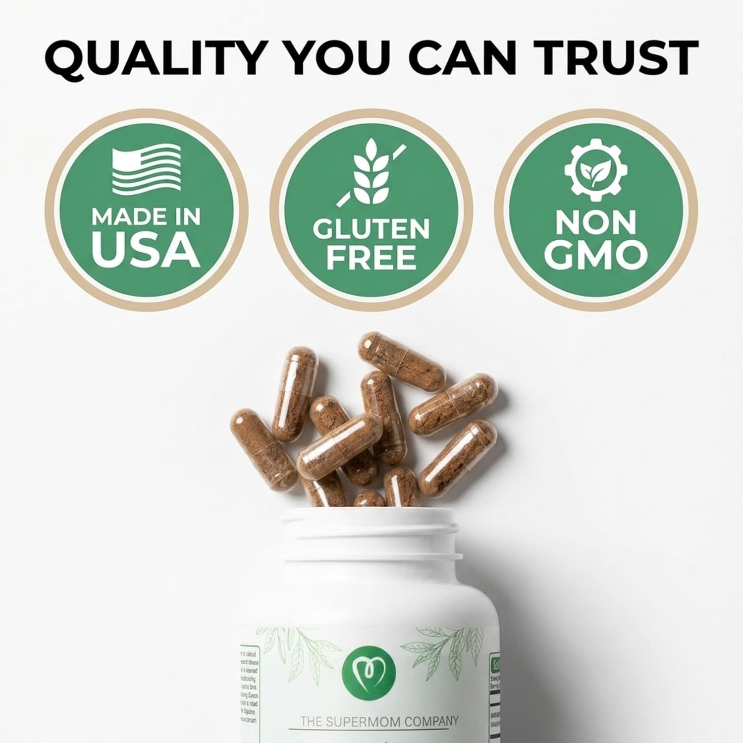 Quinine Cinchona Bark Extract 1000 mg – Herbal Food Supplement – 120 Capsules - görsel 5