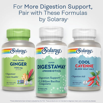 SOLARAY Super Digestaway Plus Probiotics