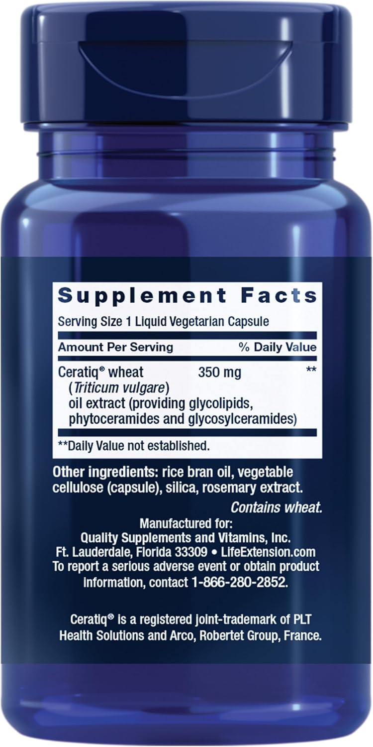 Life Extension Skin Restoring Ceramides – 30 Liquid Capsules - görsel 2