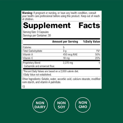Standard Process A-C Carbamide - Urinary Support Supplement with Vitamin A and C - 90 Capsules