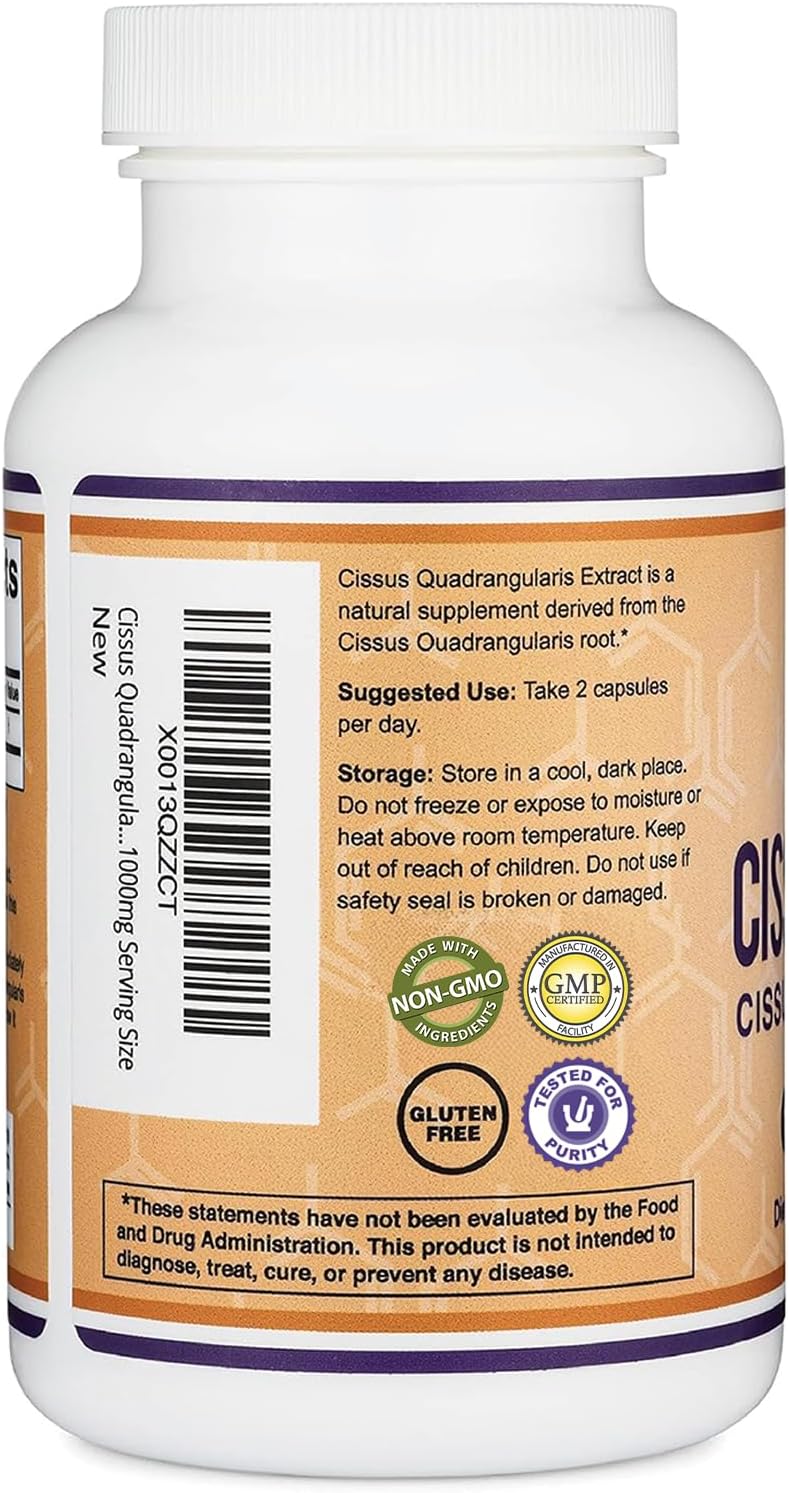 Double Wood Supplements Cissus Quadrangularis Super Extract, 150 Capsules - görsel 3