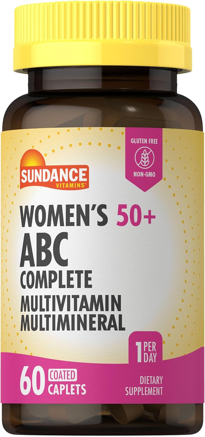 Sundance Women's 50+ ABC Complete Multivitamin - 60 Caplets - görsel 1