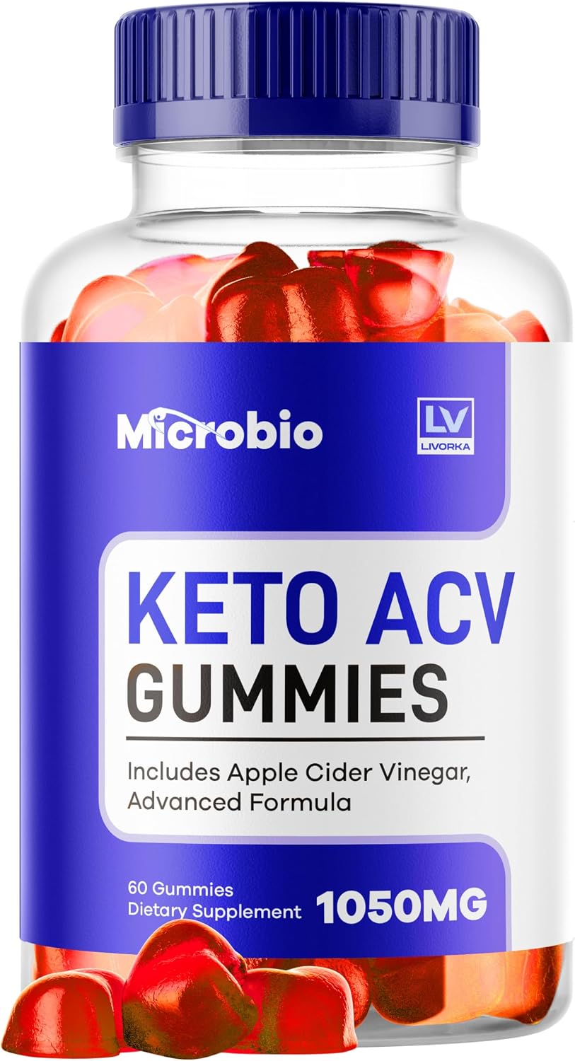 Microbio Keto ACV Gummies - 60 Gummies - görsel 1