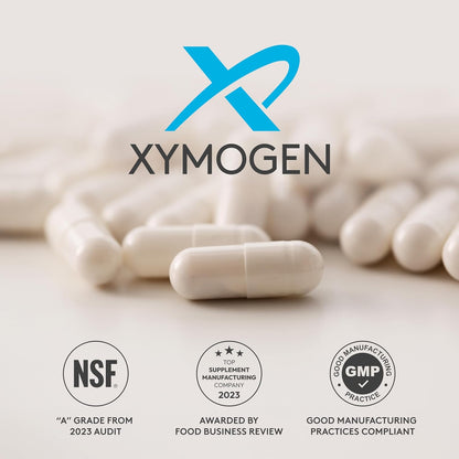 XYMOGEN ImmunotiX 500 - 500 mg Wellmune Beta-Glucan - Immune Support - 60 Vegetarian Capsules