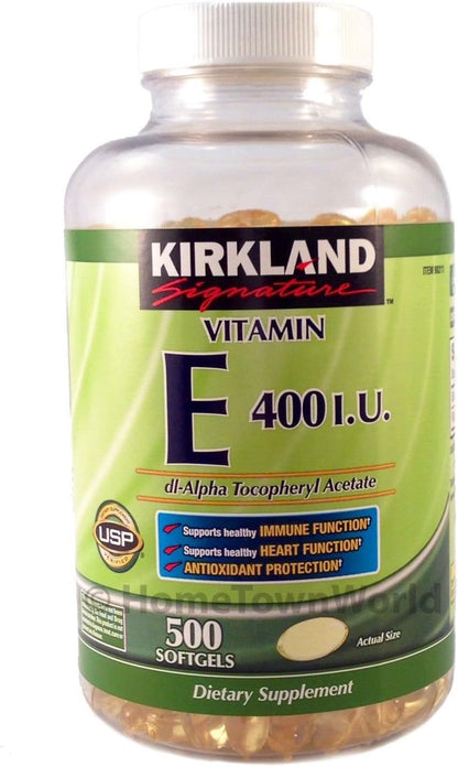 Vitamin E 400 IU 500 Softgels