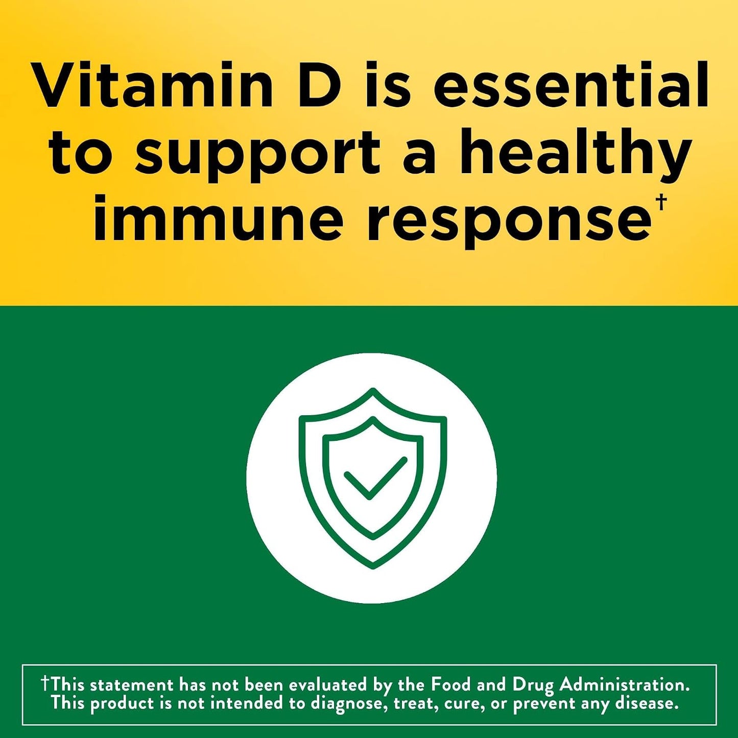 Nature Made Vitamin D 2000 IU (50 mcg) - 220 Tablets - görsel 3