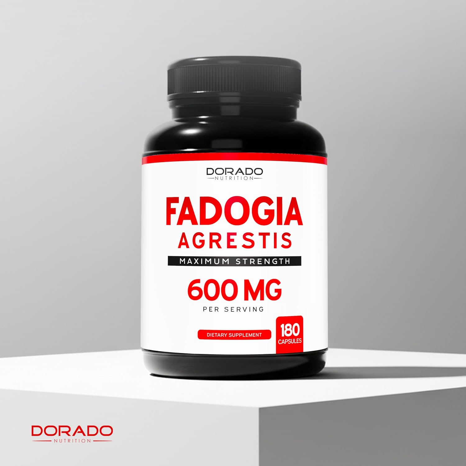Fadogia Agrestis 600mg Extract - Maximum Strength - 180 Vegan Capsules - görsel 5