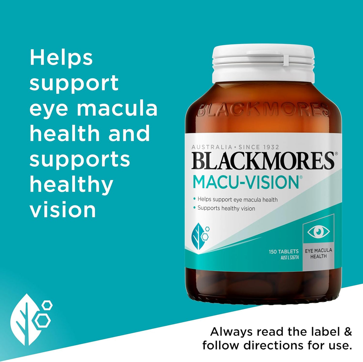 Blackmores Macu-Vision, 150 Tablets - görsel 4