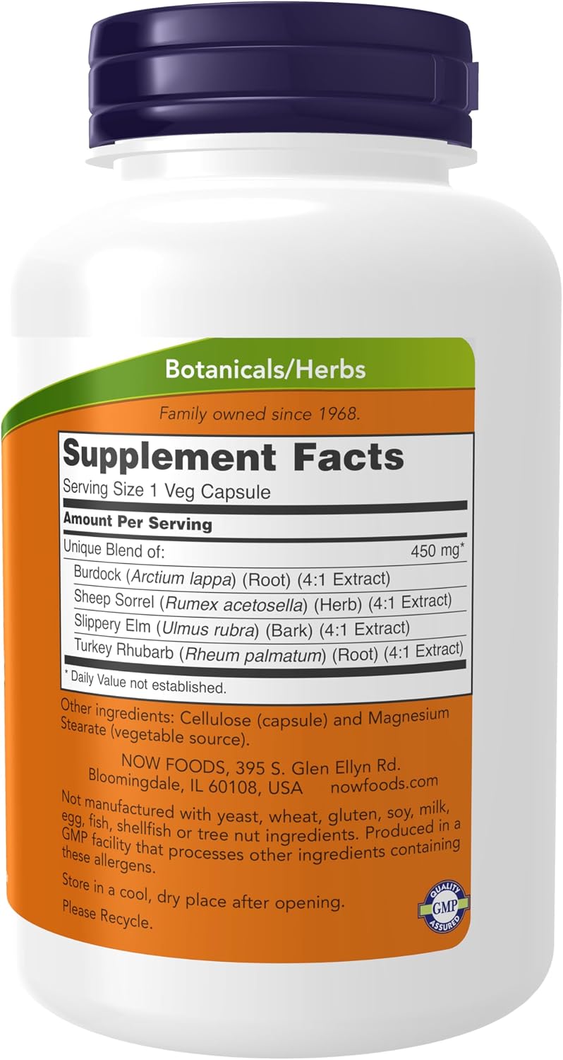 NOW Foods Ojibwa Herbal Extract 450 mg, 180 Veg Capsules - görsel 2