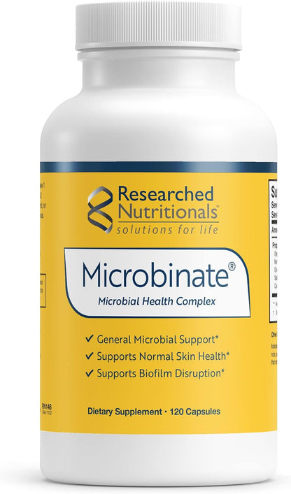 Researched Nutritionals Microbinate - Microbial Health Complex - 120 Capsules