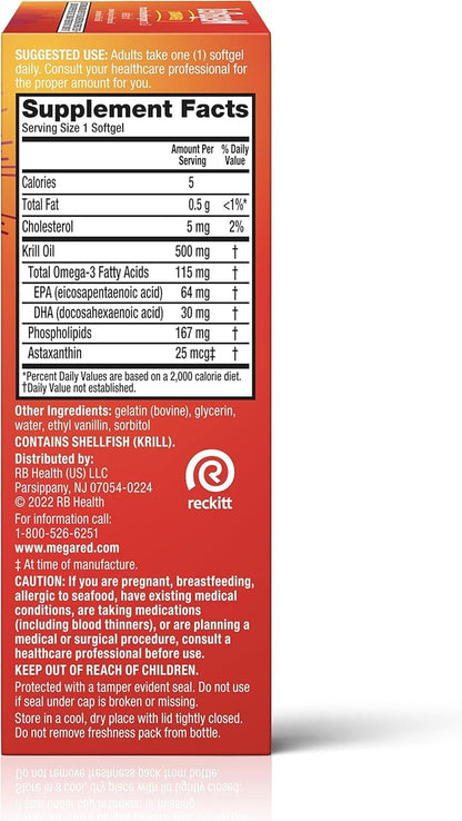 Schiff MegaRed Extra Strength Omega-3 Softgels (45 Capsules)