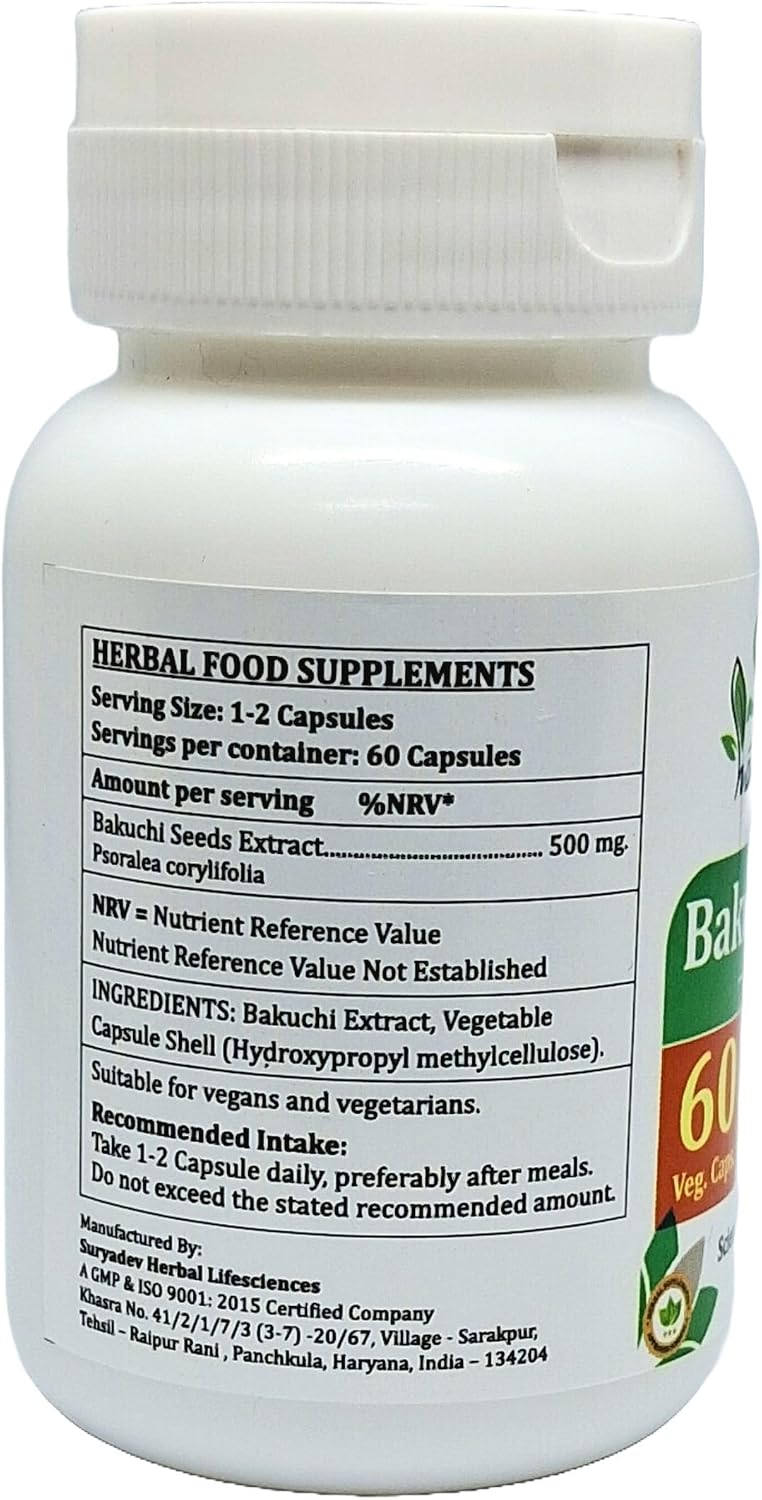 Bakuchi Forte Capsule 500 mg - 60 Veg Capsules - görsel 2