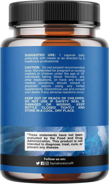 Natures Craft DHEA 100mg Capsules for Men and Women - Vegan High Strength - 120 Capsules