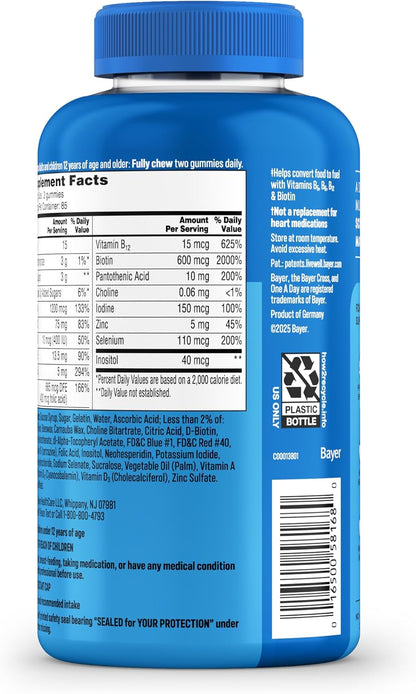 One A Day Men's Multivitamins Gummies – 170 Count
