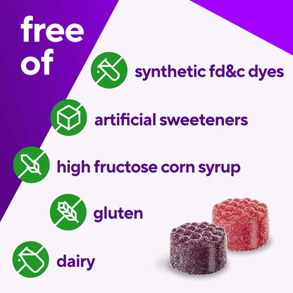 vitafusion Men's Multivitamin Gummies - Berry Flavoured - 120 Gummies (60-Day Supply)