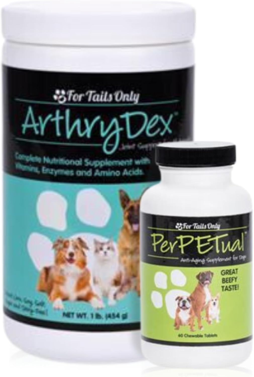 Youngevity Healthy Pet Combo Pak - Arthrdex (1 lb) & PerPetual (60 Chewables) - görsel 1