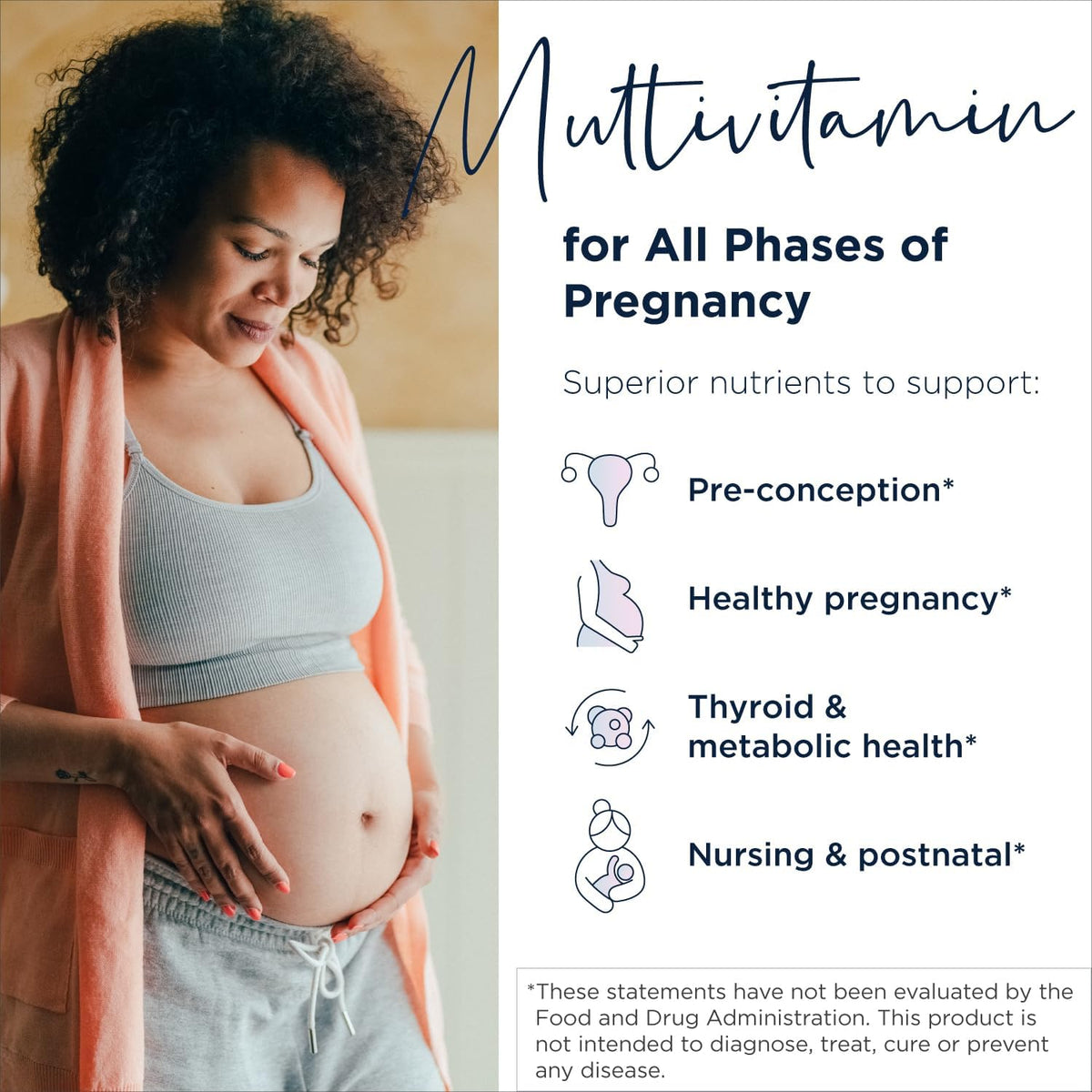 Designs for Health Prenatal Pro Methylated Multivitamin for Women (120 Capsules) - görsel 2