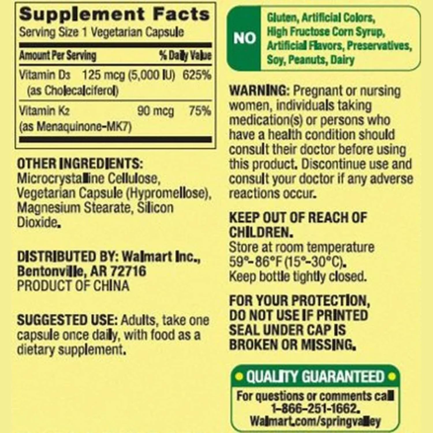 Vitamin K2 + D3 Vegetarian Capsules – Bone and Immune Health, 90 Capsules - görsel 3
